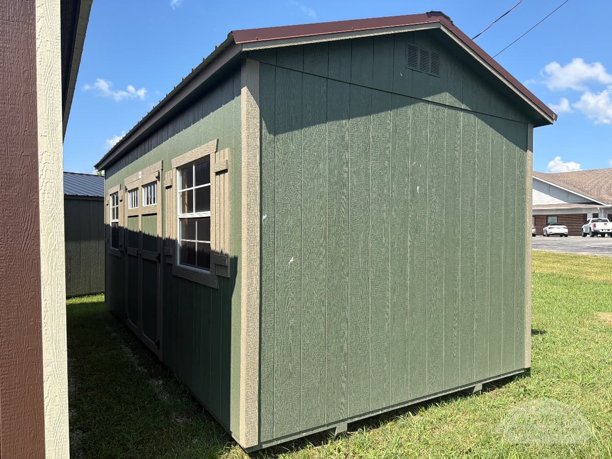 10x20 Side Utility - 8' Walls