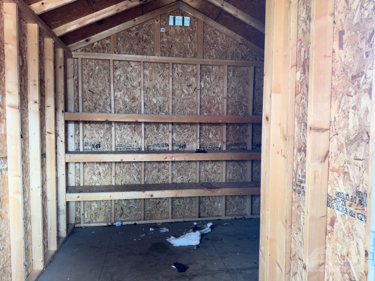 10x16 Painted Side Cabin — photo 4