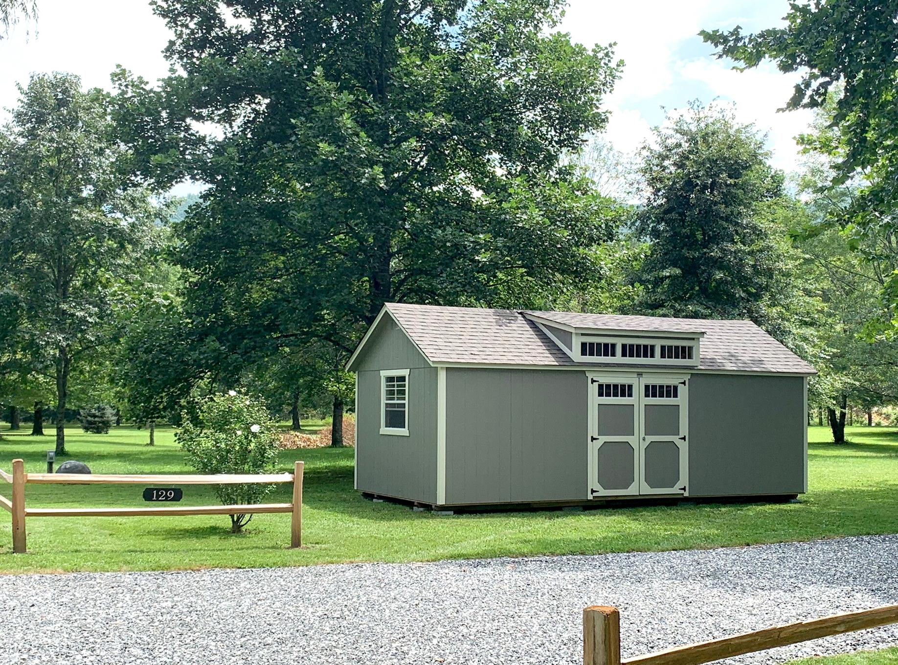 Dormer Shed | Athens Barn Center | Athens, TN 37303 | 423-746-8900