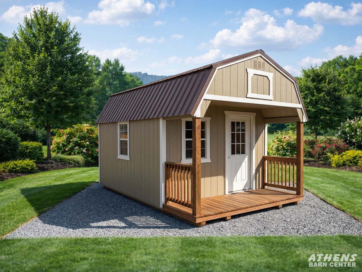 Lofted Playhouse Cabin