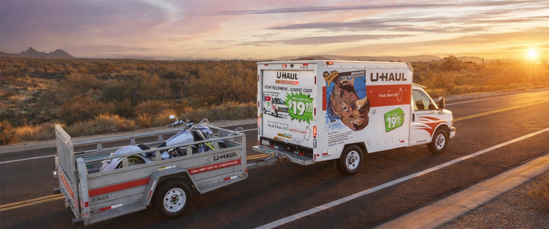 U-Haul truck rentals at Athens Barn Center in Athens, Tennessee