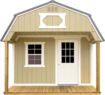 Lofted Playhouse Cabin