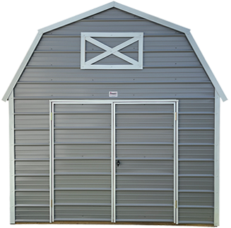 Metal Lofted Barns