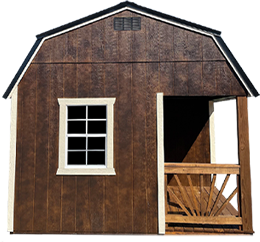 Utility Side Porch Cabin